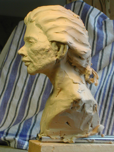 autumn_begins, portrait in clay